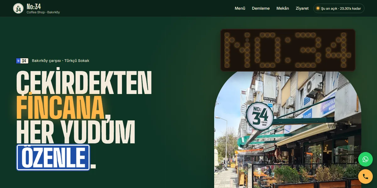 No:34 Coffee Shop